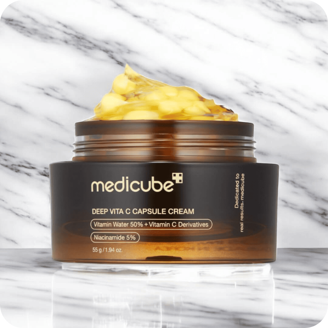 Medicube | Deep Vitamin C Golden Capsule | Face Moisturizer