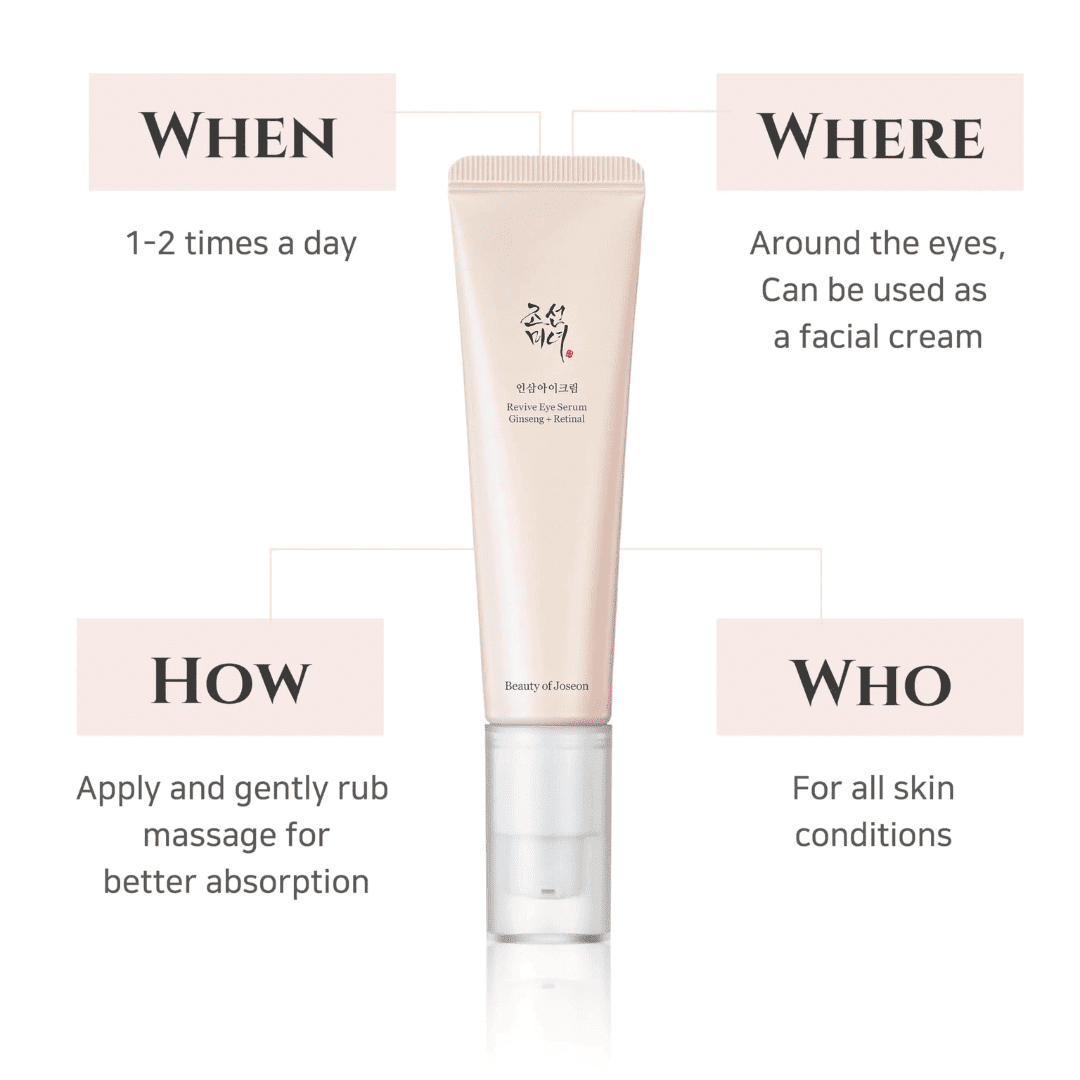 Beauty of Joseon | Revive Eye Serum for Puffy Eye Bags