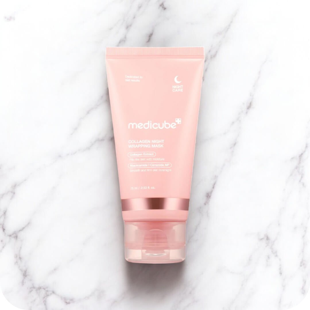Medicube | Collagen Overnight | Facial Mask - Elasticity & Hydration Care | Glowing Skin
